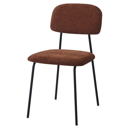 Set di 4 Sedie Brenda 45x44x81,5cm In Tessuto Mattone