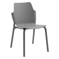 Set di 4 Sedie In Pp Shila Grigio 56x47x83cm