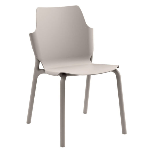 Set di 4 Sedie In Pp Shila Tortora 56x47x83cm