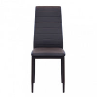 Set di 4 SEDIE IVY MARRONE