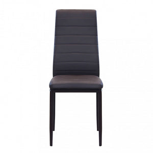 Set di 4 SEDIE IVY MARRONE