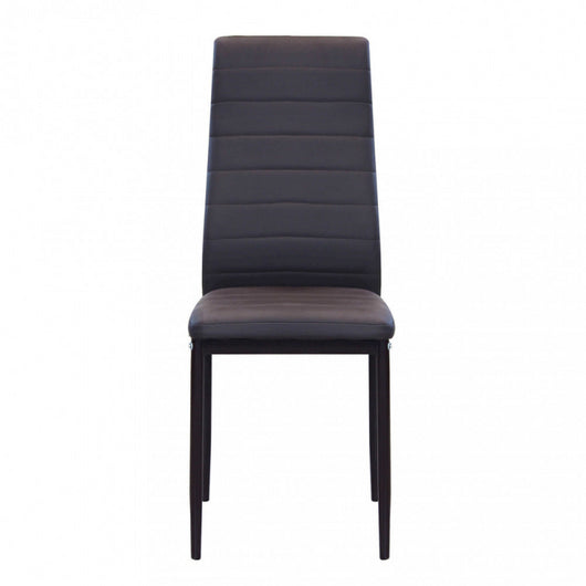 Set di 4 SEDIE IVY MARRONE