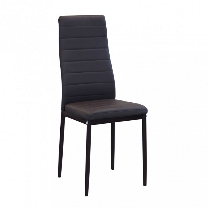 Set di 4 SEDIE IVY MARRONE