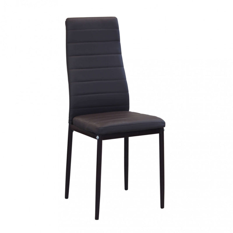 Set di 4 SEDIE IVY MARRONE