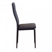 Set di 4 SEDIE IVY MARRONE