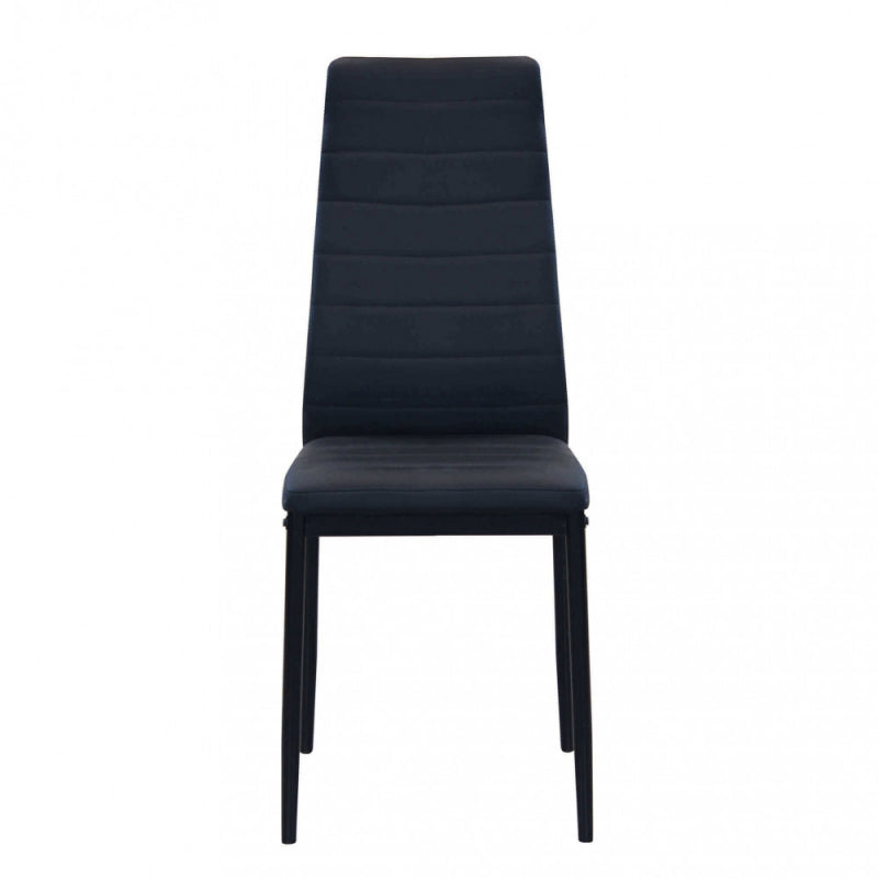 Set di 4 SEDIE IVY NERA