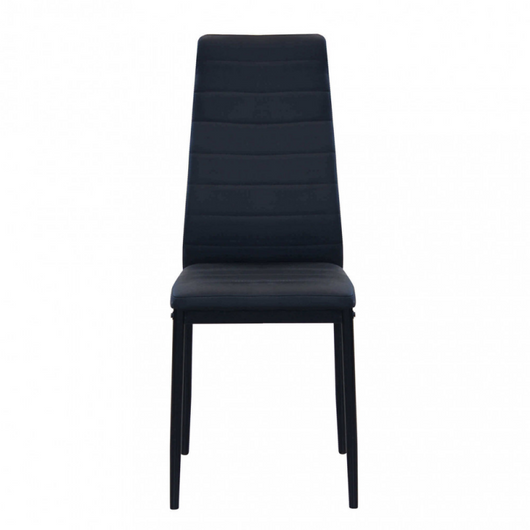 Set di 4 SEDIE IVY NERA