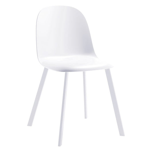 Set di 4 Sedie Mael In Pp Bianca