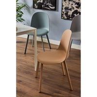 Set di 4 Sedie Mael In Pp Blu Avio Chiaro