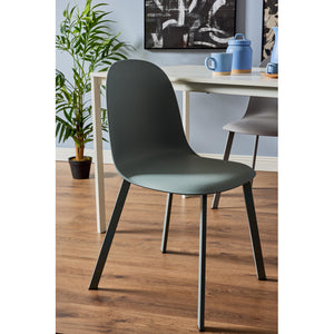 Set di 4 Sedie Mael In Pp Blu Avio Chiaro