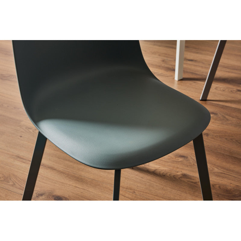 Set di 4 Sedie Mael In Pp Blu Avio Chiaro