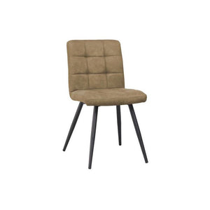 Set di 4 Sedie Megane 59x47,5x81 Tessuto Tecnico Marrone