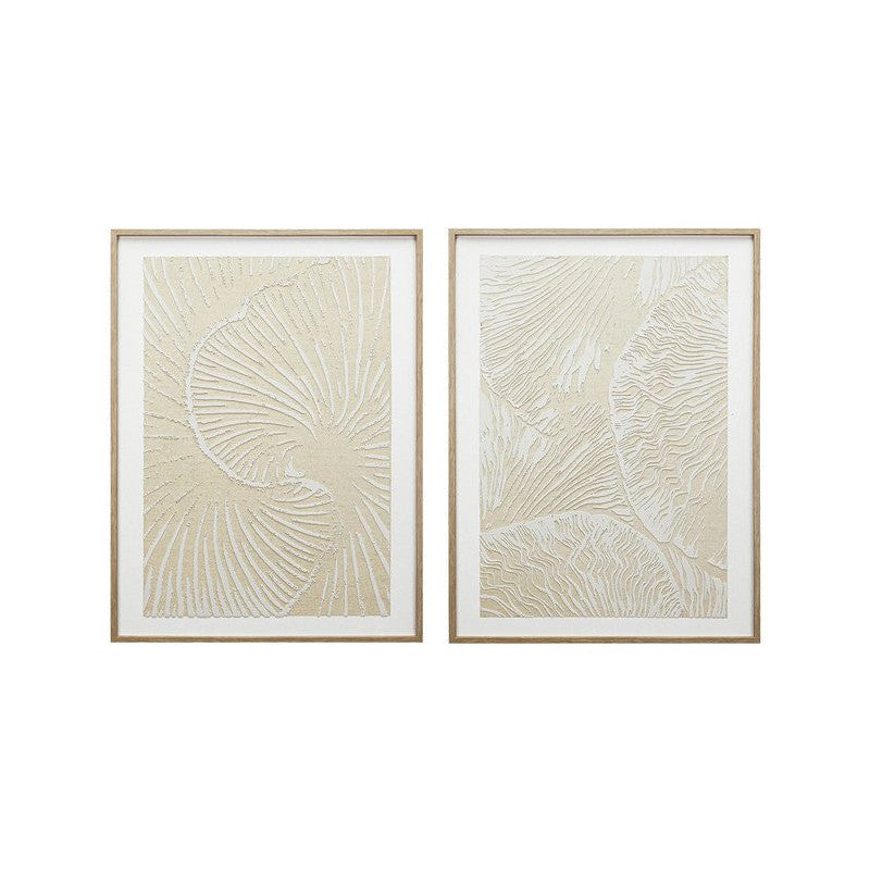 Set di 4 Stampe Su Canvas Filet 3d 60x80cm,2 Assortimenti