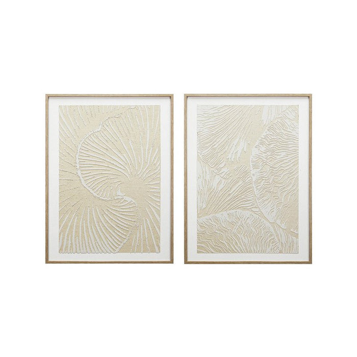 Set di 4 Stampe Su Canvas Filet 3d 60x80cm,2 Assortimenti