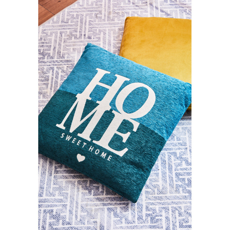 Set di 4 Tappeti In Poliestere Randall 60x110 Cm Grigio