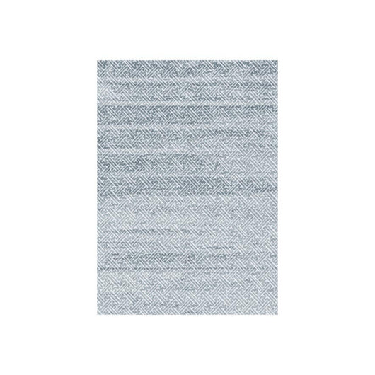 Set di 4 Tappeti In Poliestere Randall 60x110 Cm Grigio