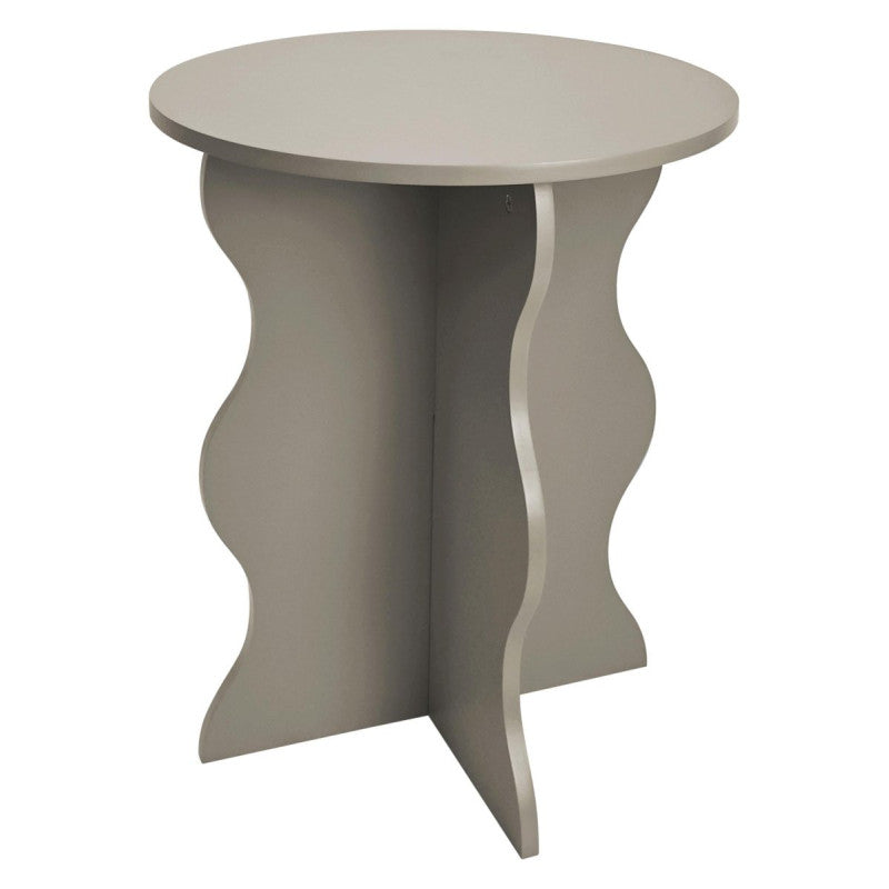 Set di 4 Tavolini Sally In Mdf 12mm 39x39x45cm Tortora