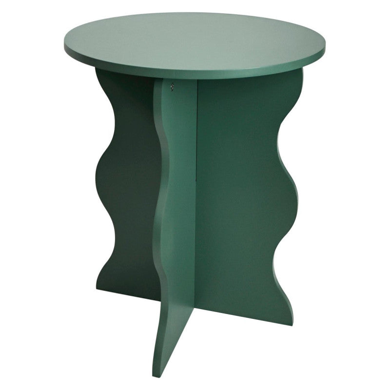 Set di 4 Tavolini Sally In Mdf 12mm 39x39x45cm Verde