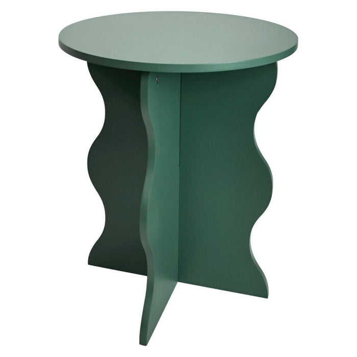 Set di 4 Tavolini Sally In Mdf 12mm 39x39x45cm Verde