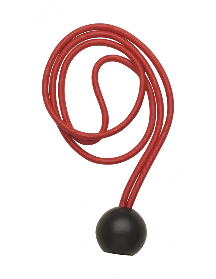 Set di 4 tensori a sfera in gomma, 4mmx40cm, rosso - THIRARD