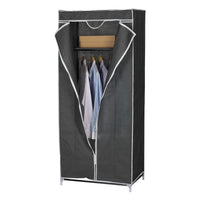 Set di 5 Armadi In Tessuto Tnt Con Ripiano 70x45x160 Cm Grigio