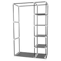 Set di 5 Armadi In Tnt 110x45x175 Cm Grigio