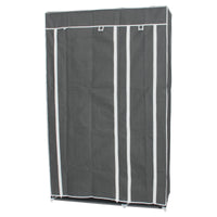 Set di 5 Armadi In Tnt 110x45x175 Cm Grigio