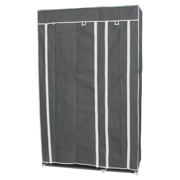 Set di 5 Armadi In Tnt 110x45x175 Cm Grigio