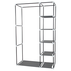 Set di 5 Armadi In Tnt 110x45x175 Cm Grigio