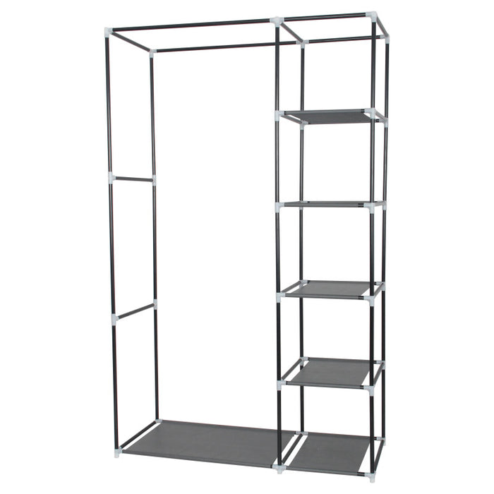 Set di 5 Armadi In Tnt 110x45x175 Cm Grigio