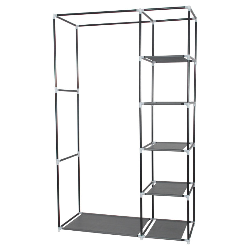 Set di 5 Armadi In Tnt 110x45x175 Cm Grigio