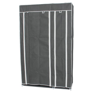 Set di 5 Armadi In Tnt 110x45x175 Cm Grigio