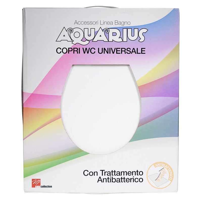 Set di 5 Assi Wc Mdf Bianca