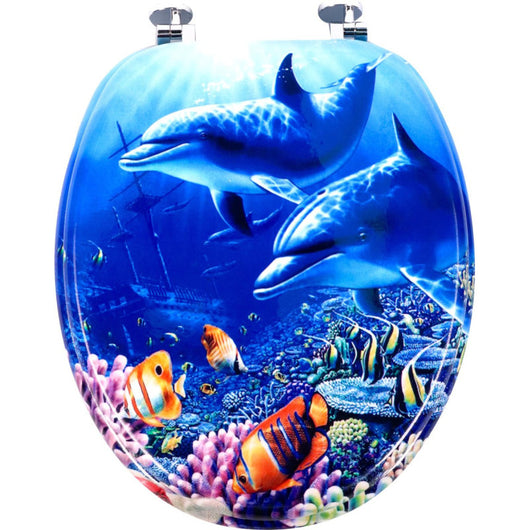 Set di 5 Assi Wc Mdf Delfino