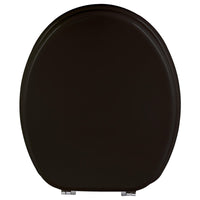 Set di 5 Assi Wc Mdf Nero