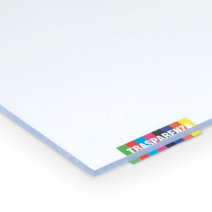 Set  di 5 LASTRE PC SOLID 5 MM clear 400X295 mm UV protetta