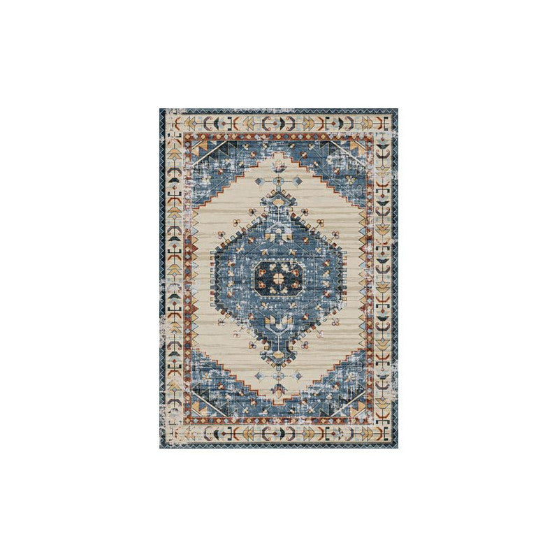 Set di 5 Tappeti In Poliestere Karim 50x80 Cm Multicolor