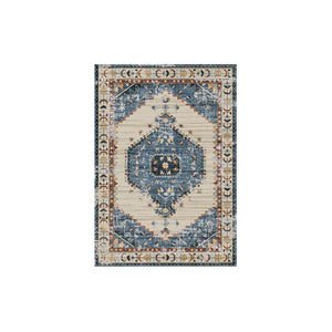 Set di 5 Tappeti In Poliestere Karim 50x80 Cm Multicolor