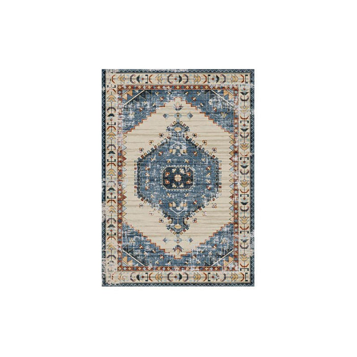 Set di 5 Tappeti In Poliestere Karim 50x80 Cm Multicolor