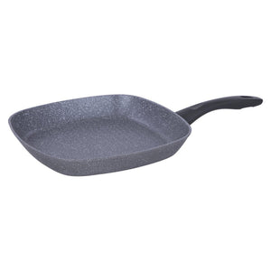 Set di 6 Bistecchiere Quadra Silver Rock 28