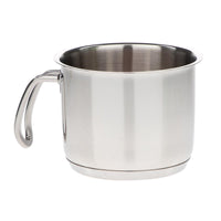 Set di 6 Bollilatte Chic Ø 12x10 Acciaio 18/10 Con Beccuccio