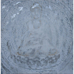 Set di 6 Canvas Dipinto A Mano Buddha 100x100