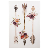 Set di 6 Canvas Dipinto A Mano Cherokee 30x45