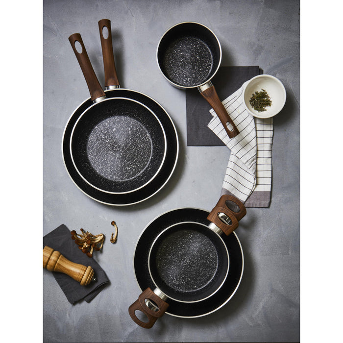 Set di 6 Casseruole 1 Manico Prima 16