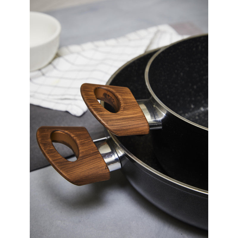 Set di 6 Casseruole 2 Manici Prima 20