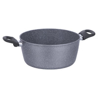 Set di 6 Casseruole 2 Manici Silver Rock 24