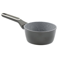 Set di 6 Casseruole Alluminio Forgiato 1m 16 Grit Stone Manico Soft Touch Fondo Induzione