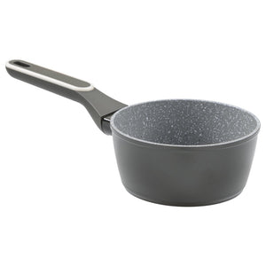 Set di 6 Casseruole Alluminio Forgiato 1m 16 Grit Stone Manico Soft Touch Fondo Induzione