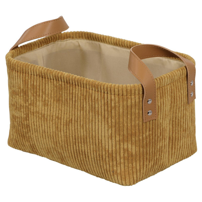 Set di 6 Cesti porta tutto Micol Senape
30x20x16cm
Velluto A Coste