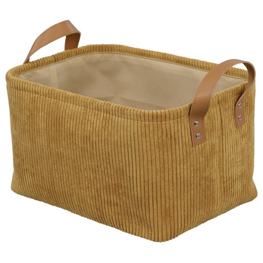 Set di 6 Cesti porta tutto Micol Senape
36x26x19cm
Velluto A Coste